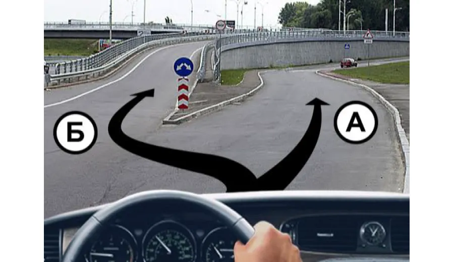 По якій дорозі Вам дозволено рух?